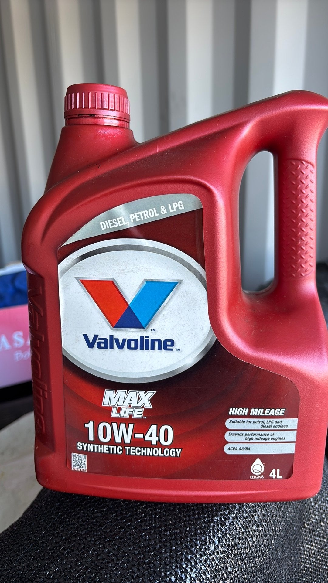Valvoline max- life..10w40., Ophalen