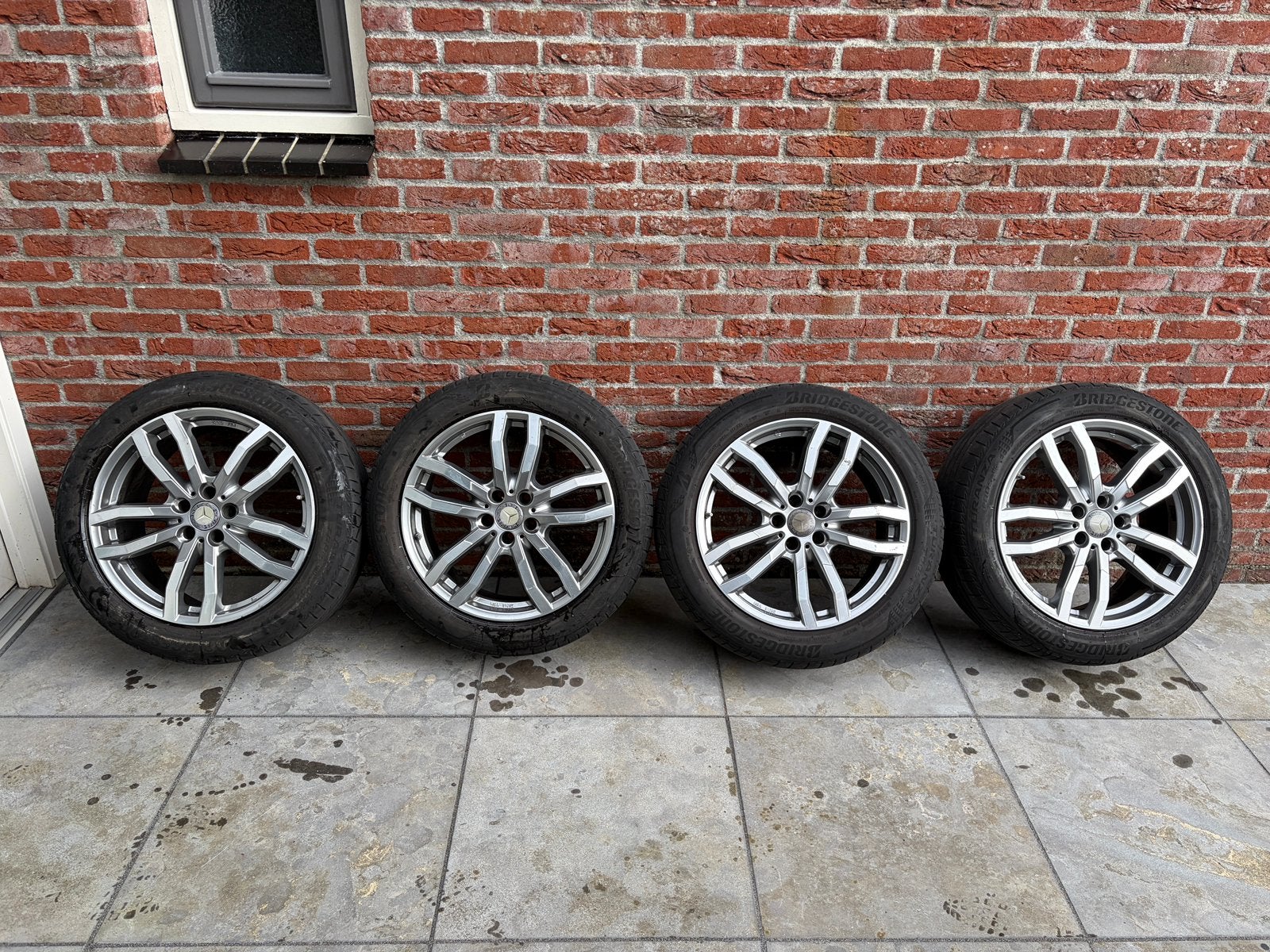 19 inch mercedes vito v klasse velgen + band, 235 mm, Band(en), Zomerbanden, Ophalen