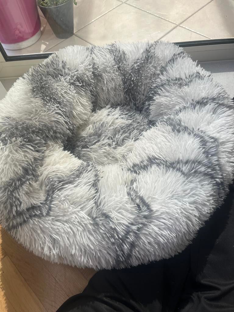 Katten/honden anti-stress fluffy mand., Ophalen of Verzenden, Zo goed als nieuw, Pluche