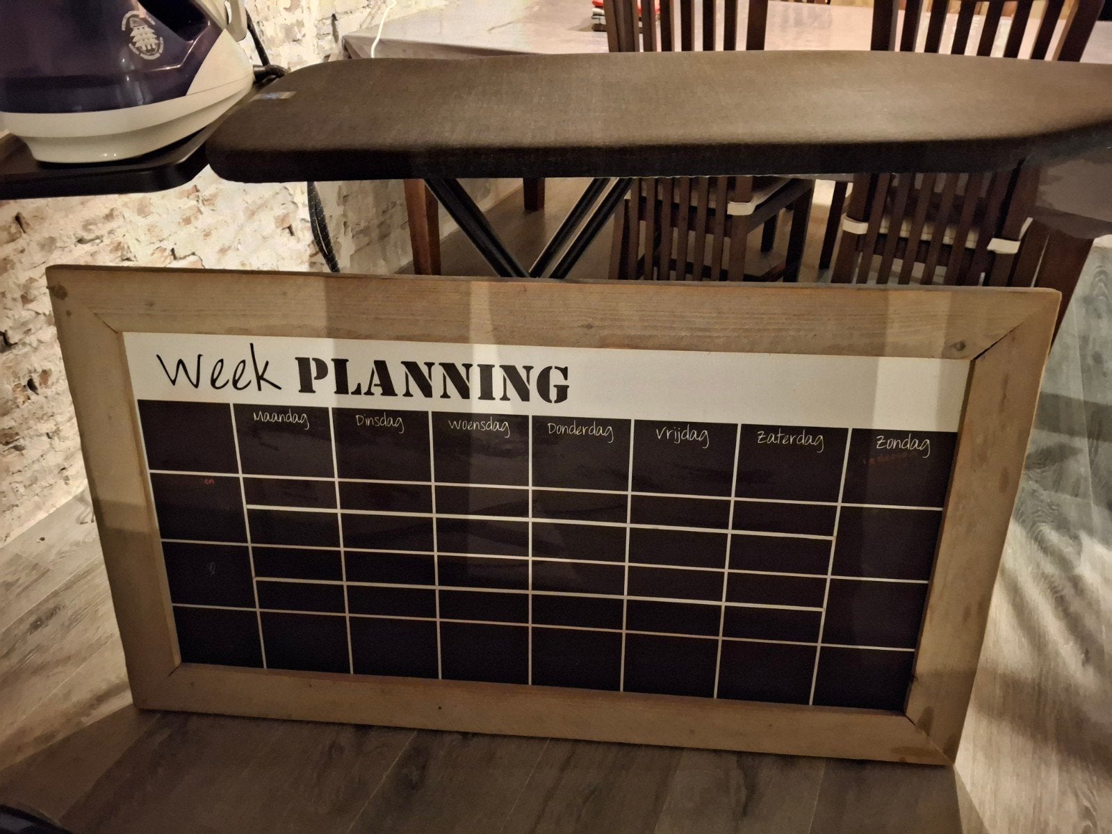 gezin week planbord., Ophalen, Gebruikt