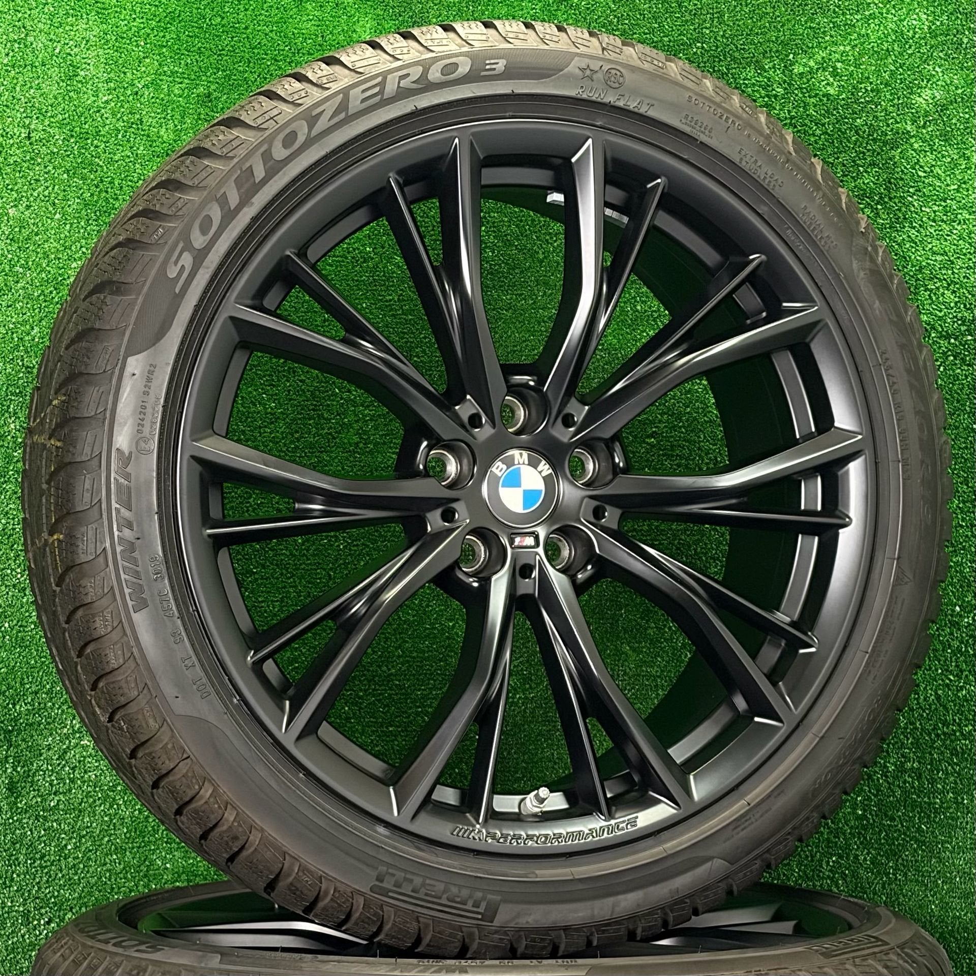 ORiginele 19 inch BMW 786M velgen winterbanden G14 G30 G31, 19 inch, -, -, Banden en Velgen