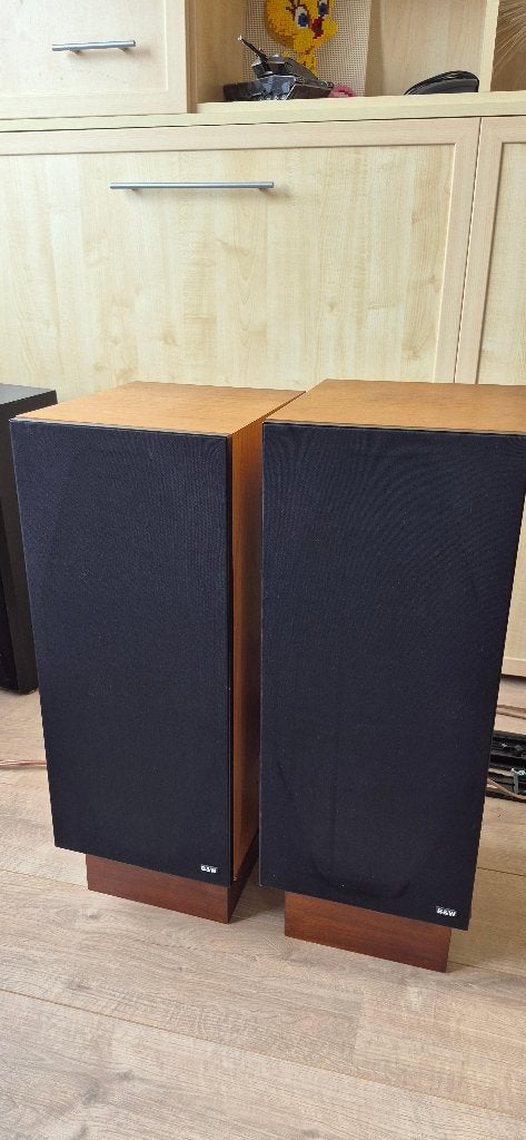 B&W Matrix 2 speakers met Van den Hul bekabeling, Audio, Tv en Foto, Luidsprekers, Ophalen, Gebruikt, Inclusief standaarden, 60 tot 120 watt