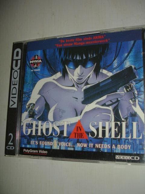 Ghost in the Shell- MANGA- VINTAGE- 2-VIDEO CD- CD-i- (NIEUW, 1 speler, Verzenden, Nieuw, Vanaf 3 jaar