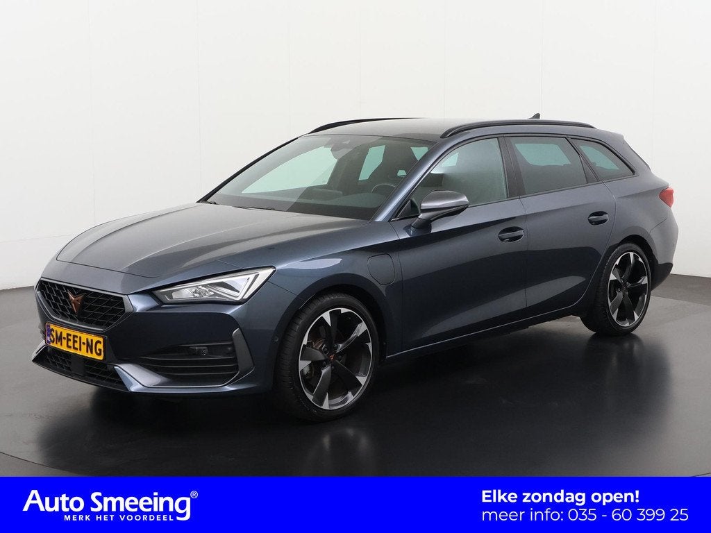 CUPRA Leon Sportstourer 1.4 e-Hybrid | Trekhaak | Zondag Ope, Auto's, Cupra, 12 maanden, Stof, Gebruikt, Leon