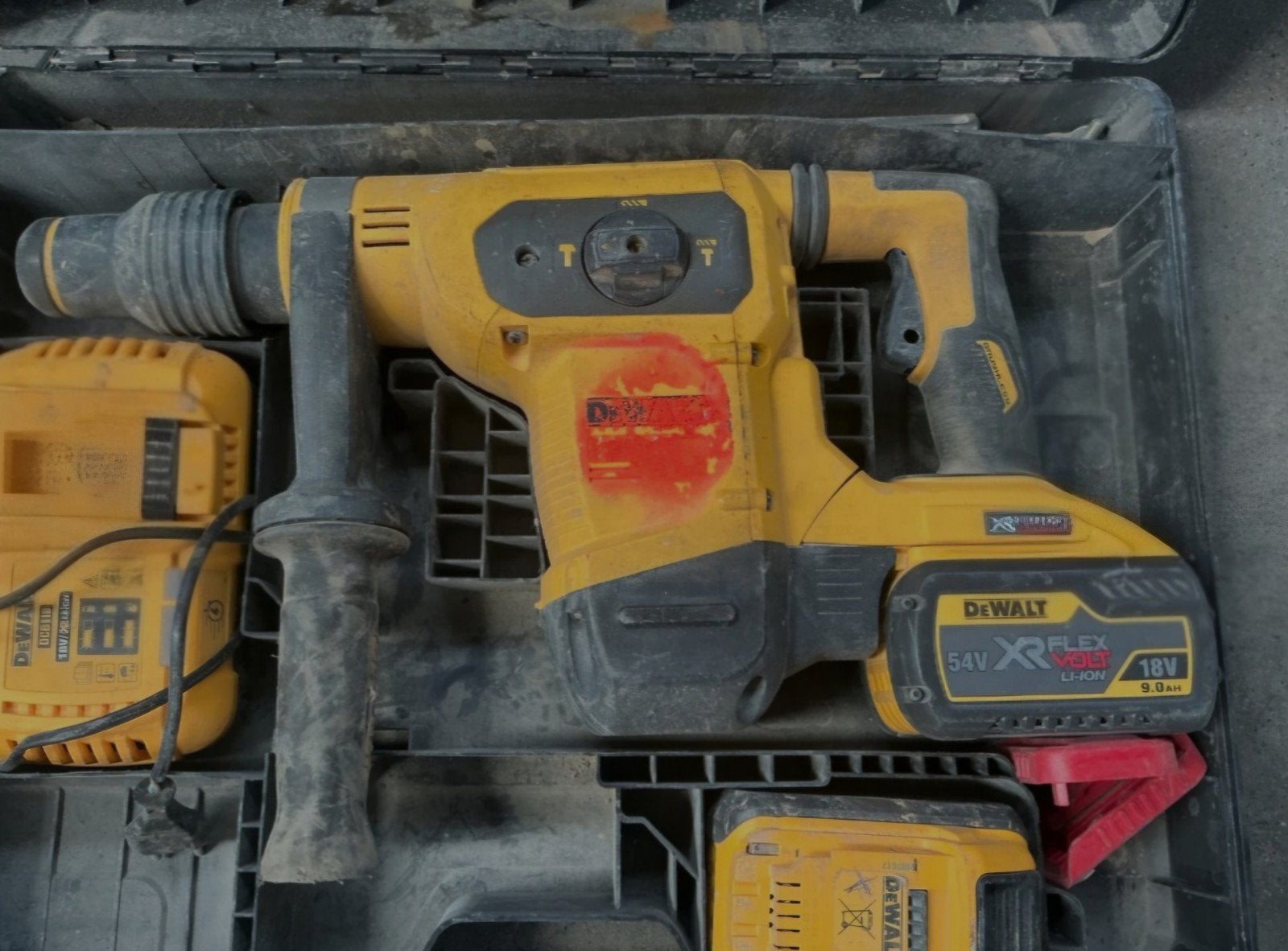 Dewalt klopboormachine / breekhamer DCH481 van 54v/18v, Ophalen, Boor- en/of Breekhamer