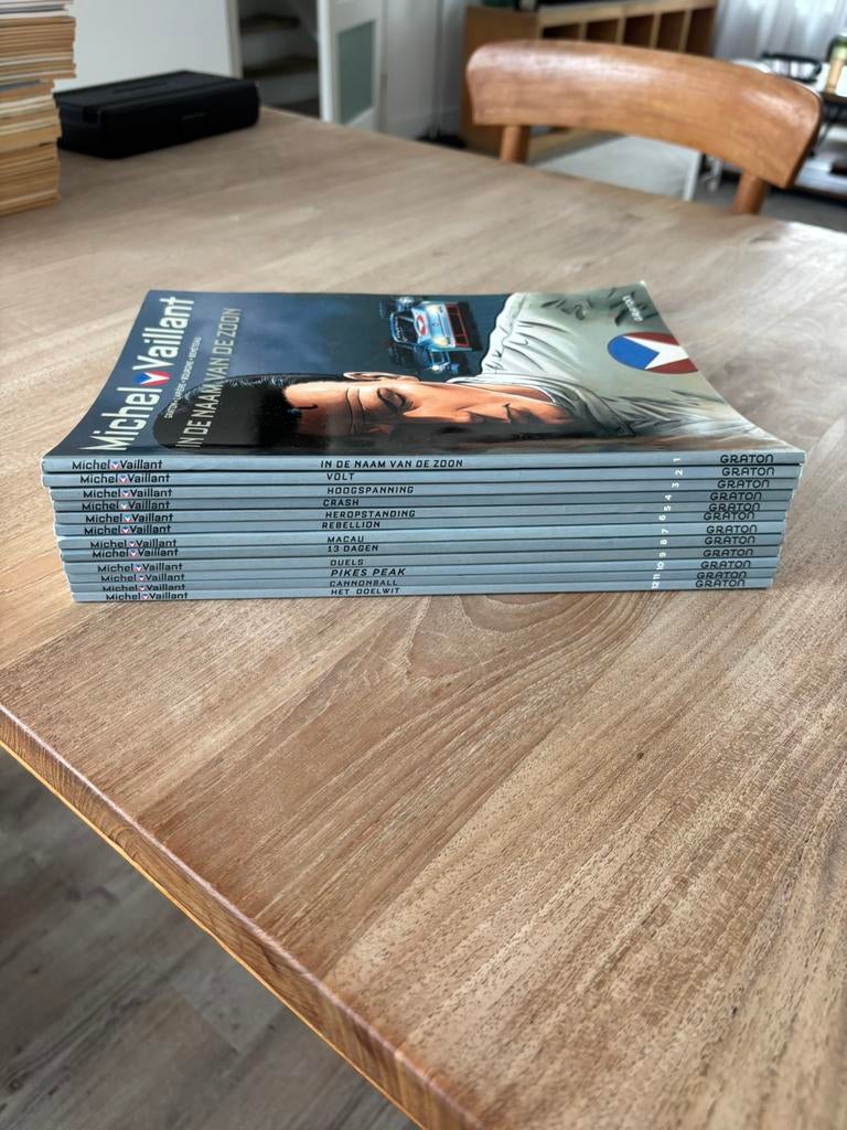 Michel Vaillant 12 stuks, Ophalen, Zo goed als nieuw, Overige typen
