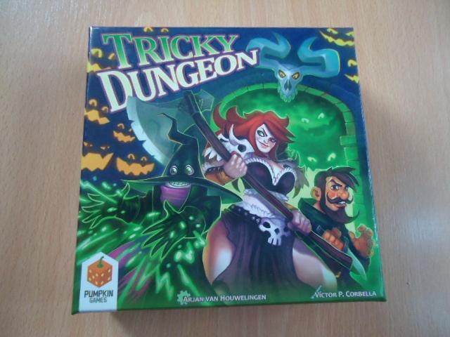 Tricky Dungeon, kaartspel. Compleet en zgan, Een of twee spelers, Ophalen of Verzenden, Zo goed als nieuw