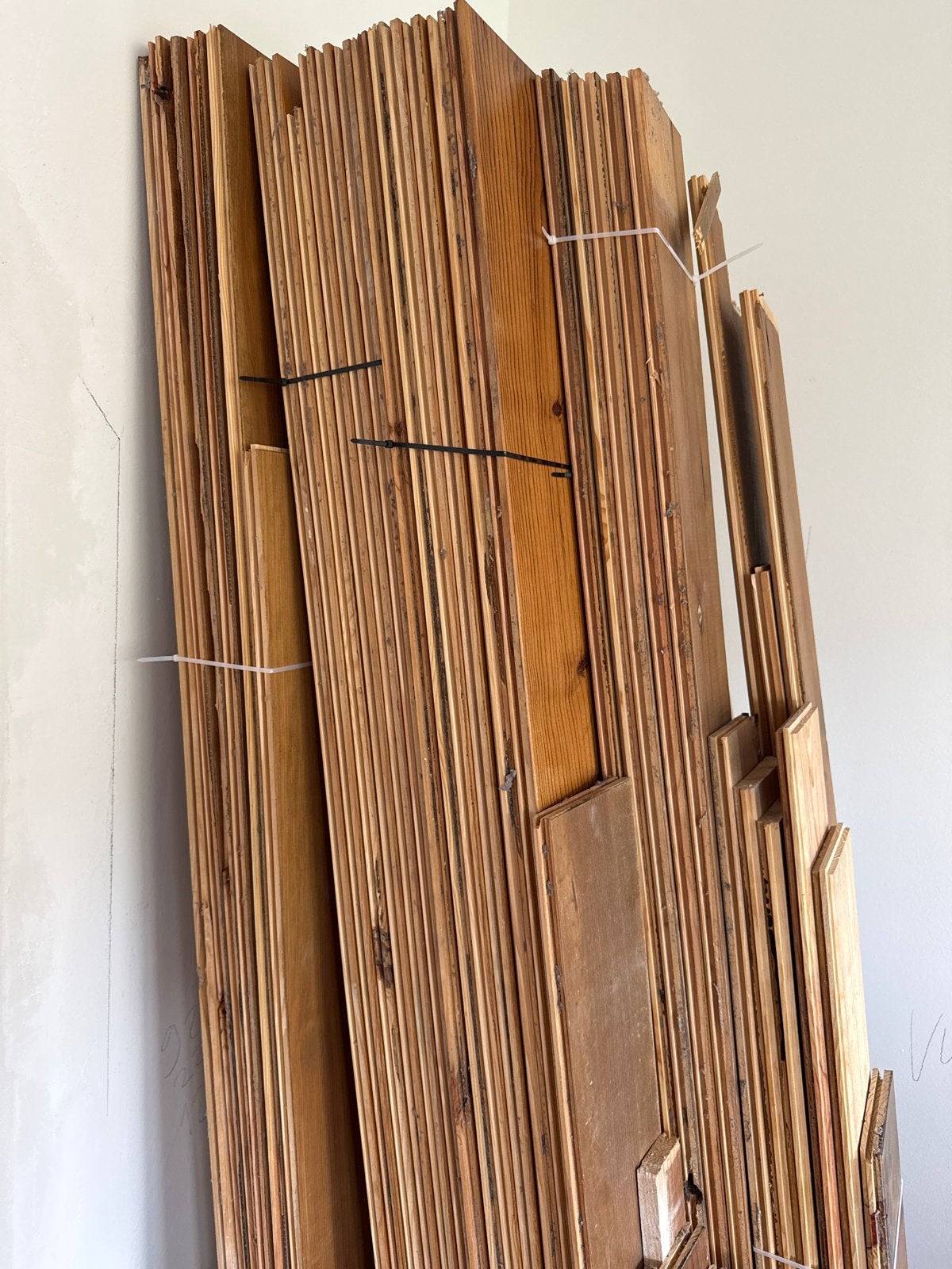 Wooden floor, Ophalen, Gebruikt, Grenen, Balk