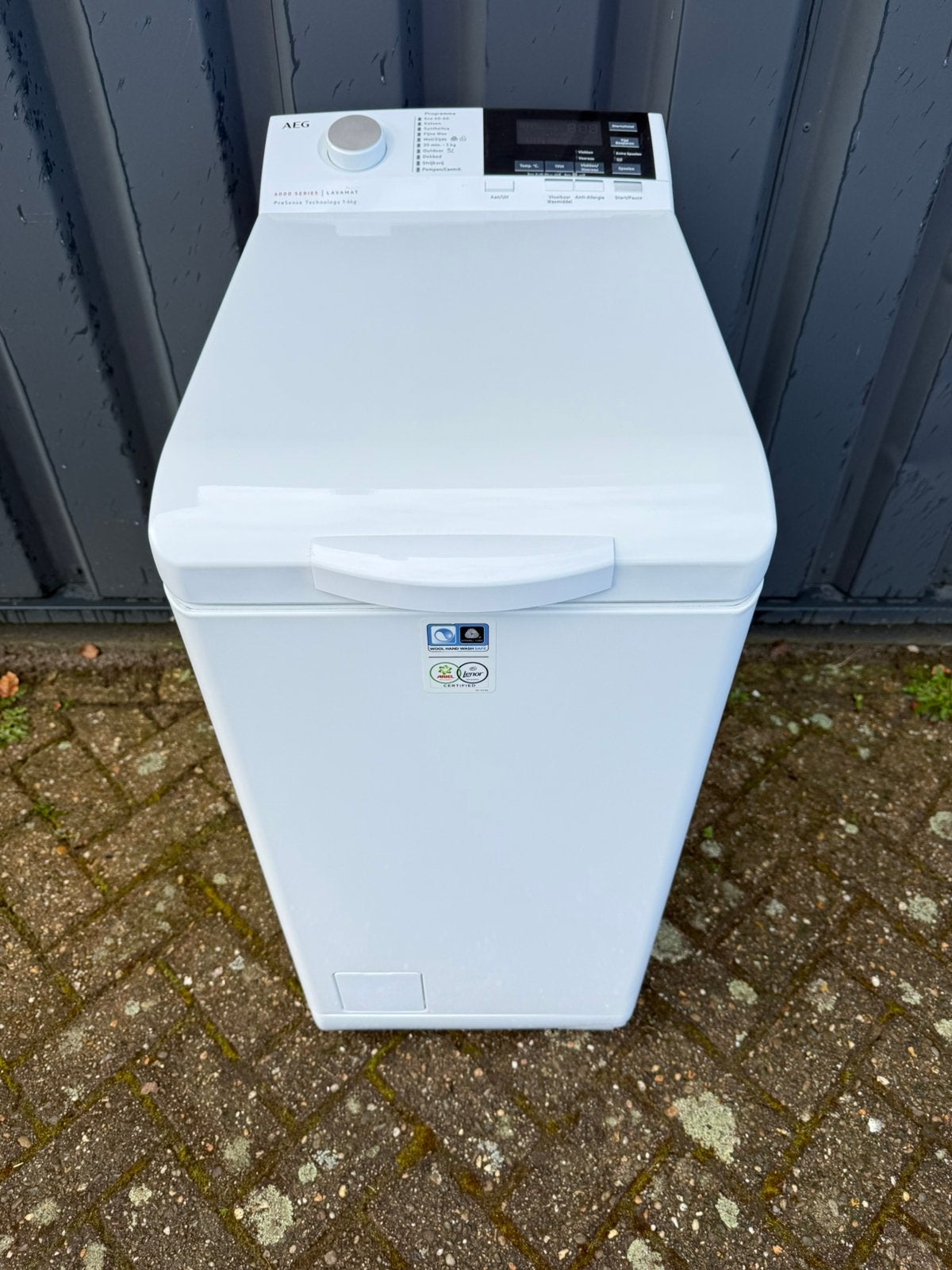 AEG 6000 Series L6TBN62G - Wasmachine 6 maanden oud, Ophalen of Verzenden, Zo goed als nieuw, 85 tot 90 cm, 1200 tot 1600 toeren