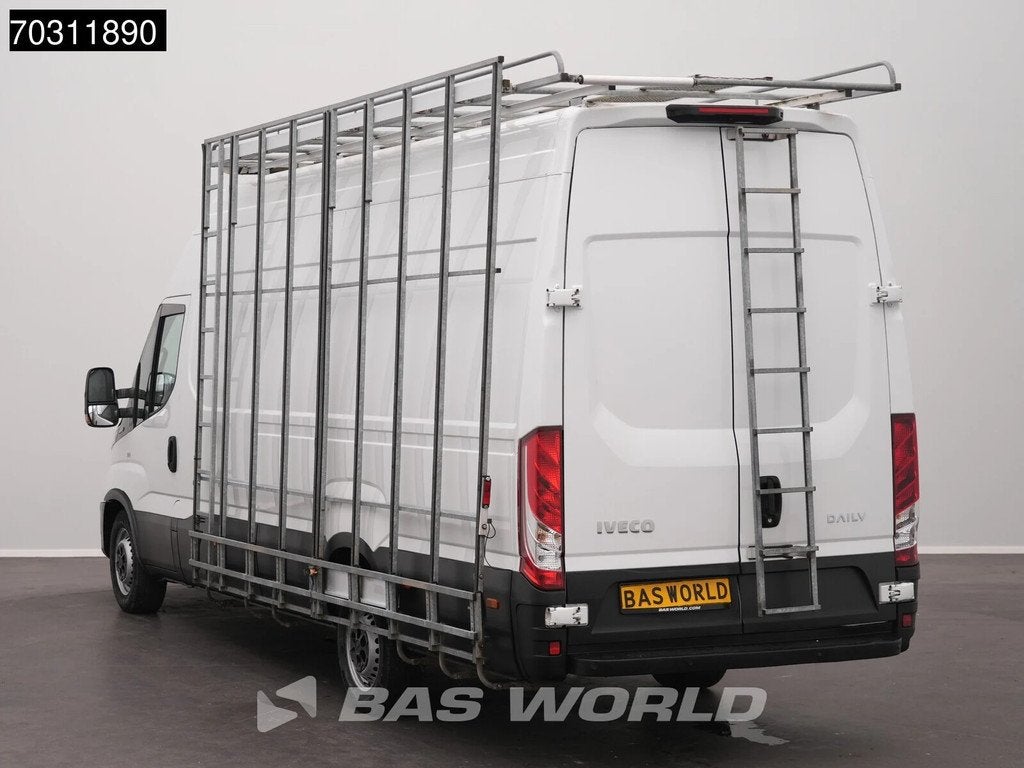 Iveco Daily 35S16 Glasresteel L3H3 160PK Navi Airco Cruise C, Auto's, Stof, Euro 6, Iveco, 160 pk