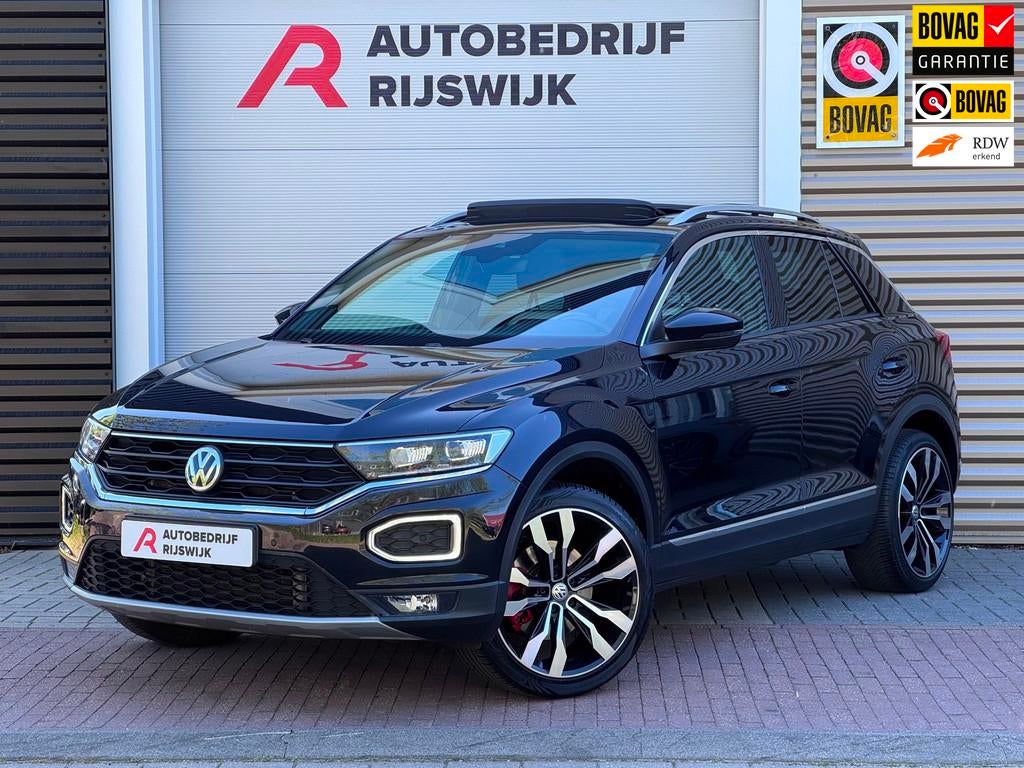 Volkswagen T-Roc 2.0 TSI 4Motion Sport Business R Pano/Virtu, Auto's, Automaat, 12 maanden, Gebruikt, Euro 6