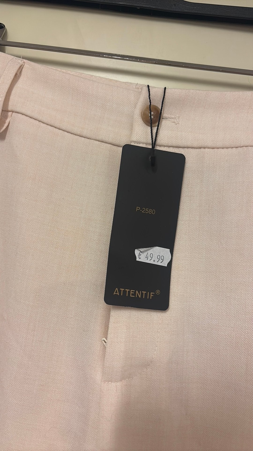 Nieuwe Attentif wijde broek - Maat 38/40 (M), Kleding | Dames, Maat 38/40 (M), Beige, Nieuw, Ophalen of Verzenden