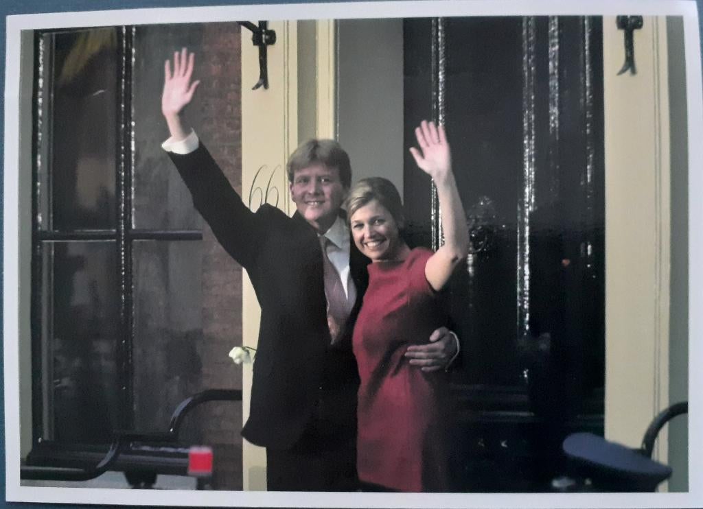 Ansichtkaart Verloving Willem Alexander, Ophalen of Verzenden, 1980 tot heden, Gelopen, Zuid-Holland