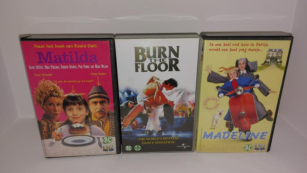 Kids videobanden, Cd's en Dvd's, VHS | Kinderen en Jeugd, Alle leeftijden, Ophalen of Verzenden, Gebruikt, Overige typen