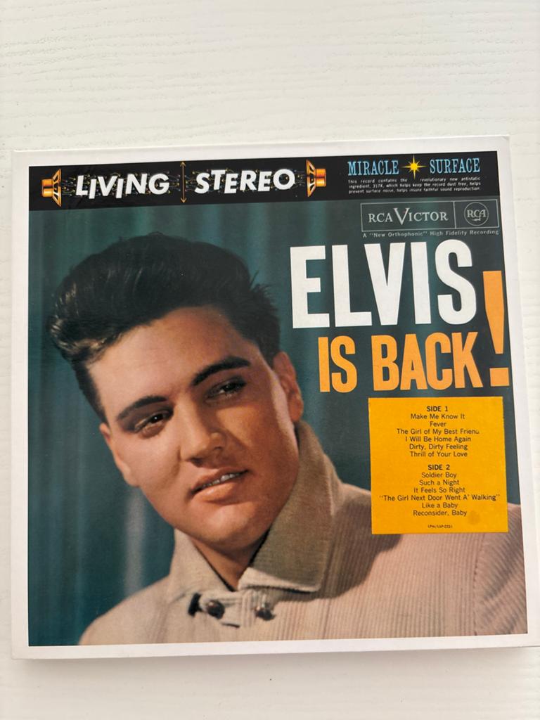FTD Elvis Is Back! CD - Collectors Item, Ophalen of Verzenden, Zo goed als nieuw, Cd of Plaat