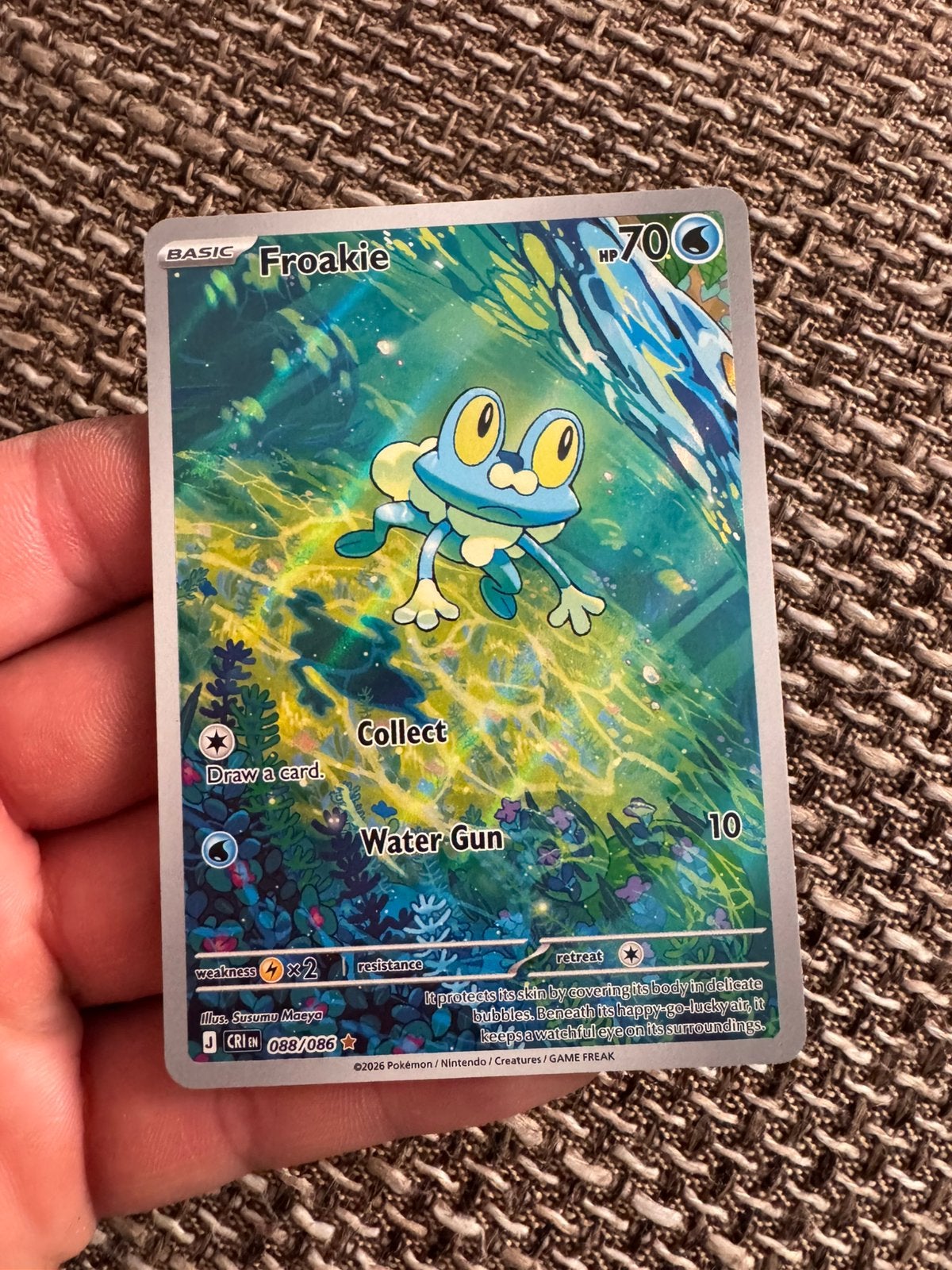 Froakie chaos rising english, Verzenden, Zo goed als nieuw