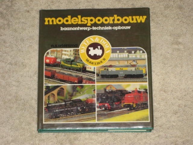 Boek modelspoorbouw Nederlandse Spoorwegen Wiersma, Ophalen of Verzenden, Gelezen