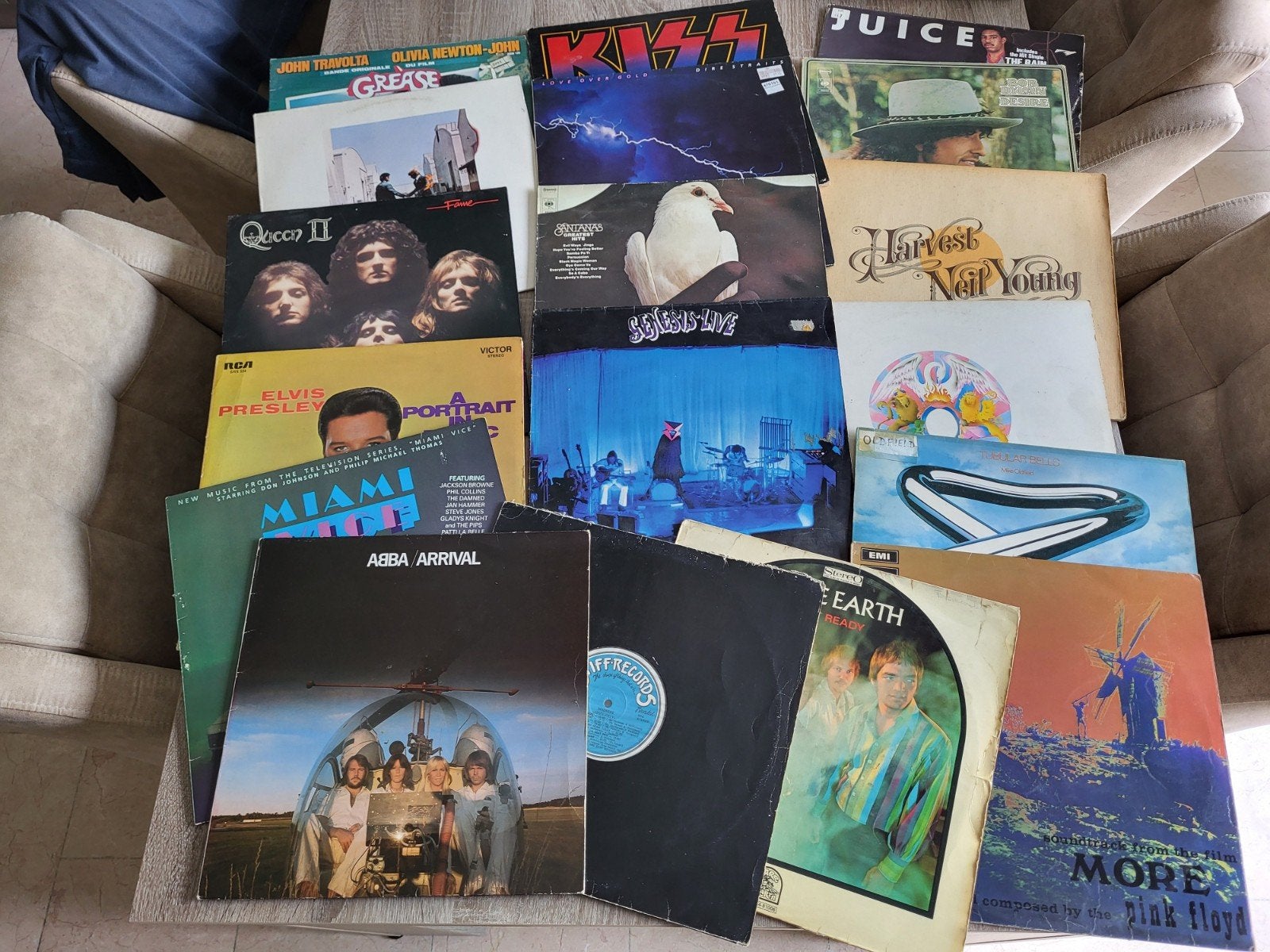 18 lp's-Pink Floyd, queen etc., Ophalen, Gebruikt, 12 inch