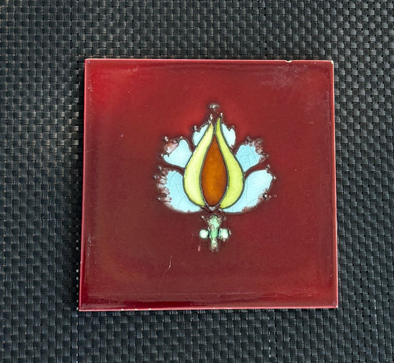 Art Nouveau Tegel - Henry Richards Tile Co. (ca. 1905), Ophalen of Verzenden