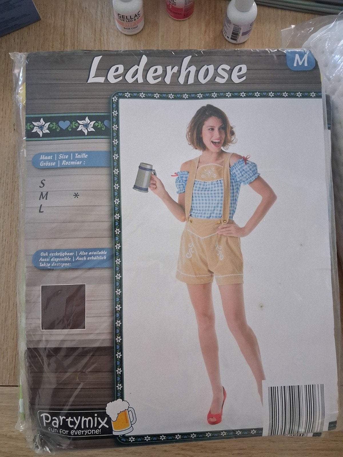 lederhose voor dames maat M, Maat 38/40 (M), Carnaval, Nieuw, Ophalen of Verzenden