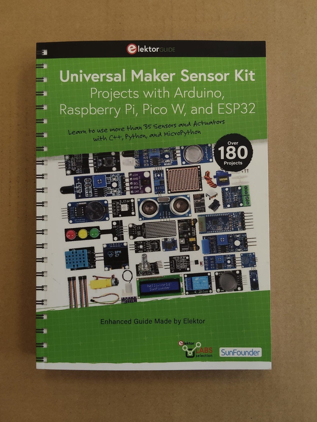 Universal Maker Sensor Kit Handleiding – Arduino, Raspberry, Ophalen of Verzenden, Nieuw