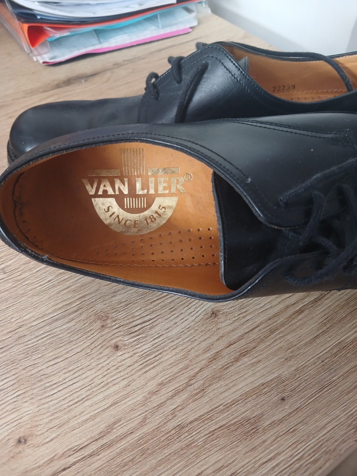 Van Lier Nette Schoenen Zwart, Ophalen of Verzenden, Gedragen, Zwart