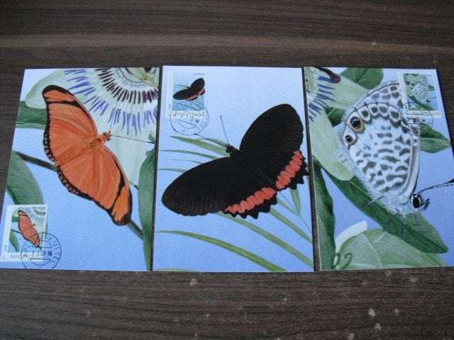 Maximumkaarten Flora Saba (3769), Postzegels en Munten, Verzenden