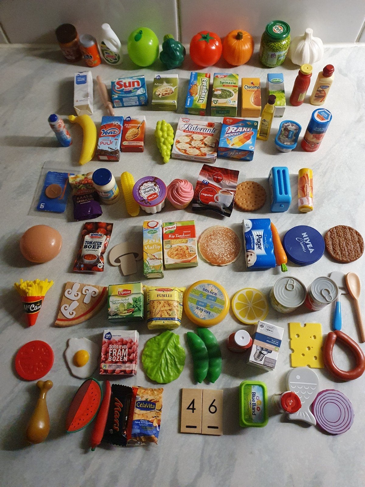 Albert Heijn mini's, boodschapjes, 77 verschillende, Albert Heijn, Ophalen of Verzenden