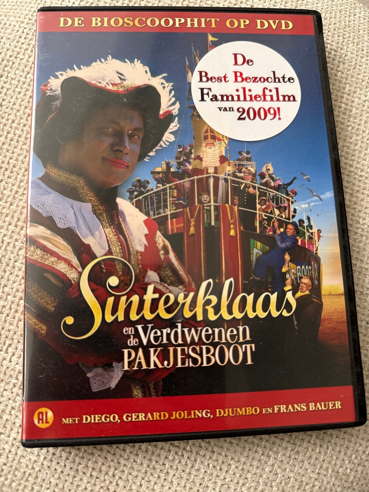 Sinterklaas en de Verdwenen Pakjesboot DVD, Gebruikt, Alle leeftijden, Ophalen of Verzenden, Familie