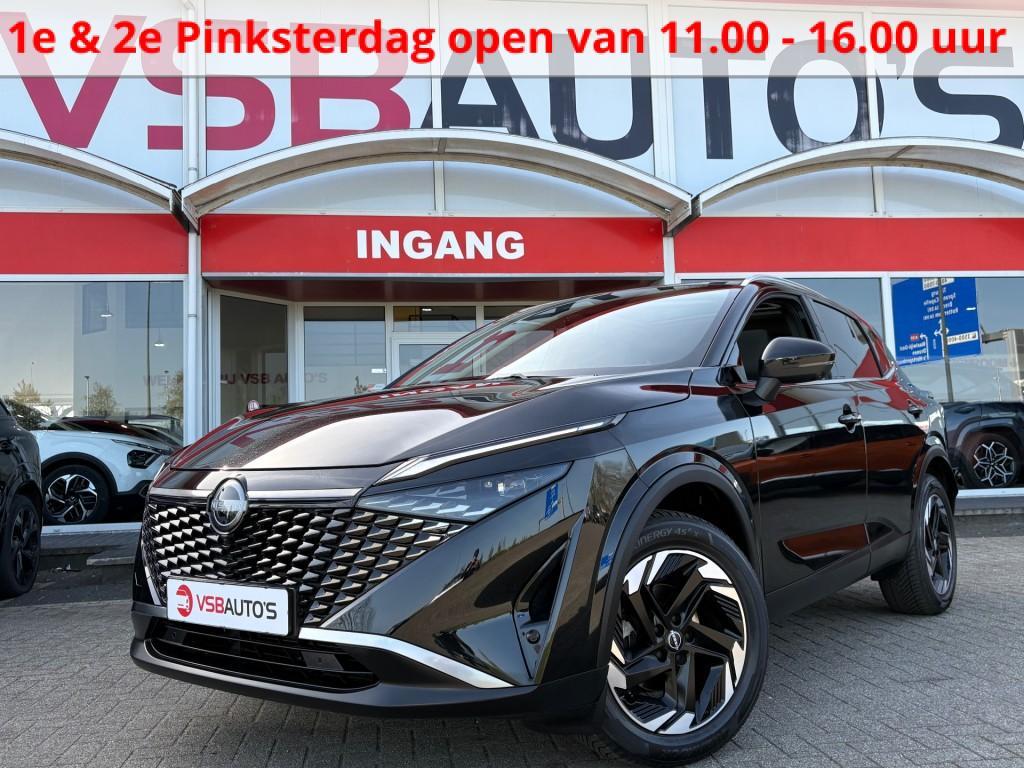 Nissan QASHQAI 1.3 MHEV N-CONNECTA AUT. PANO 360CAMERA NAVI, Automaat, Gebruikt, Huisgarantie, Met garantie (alle)