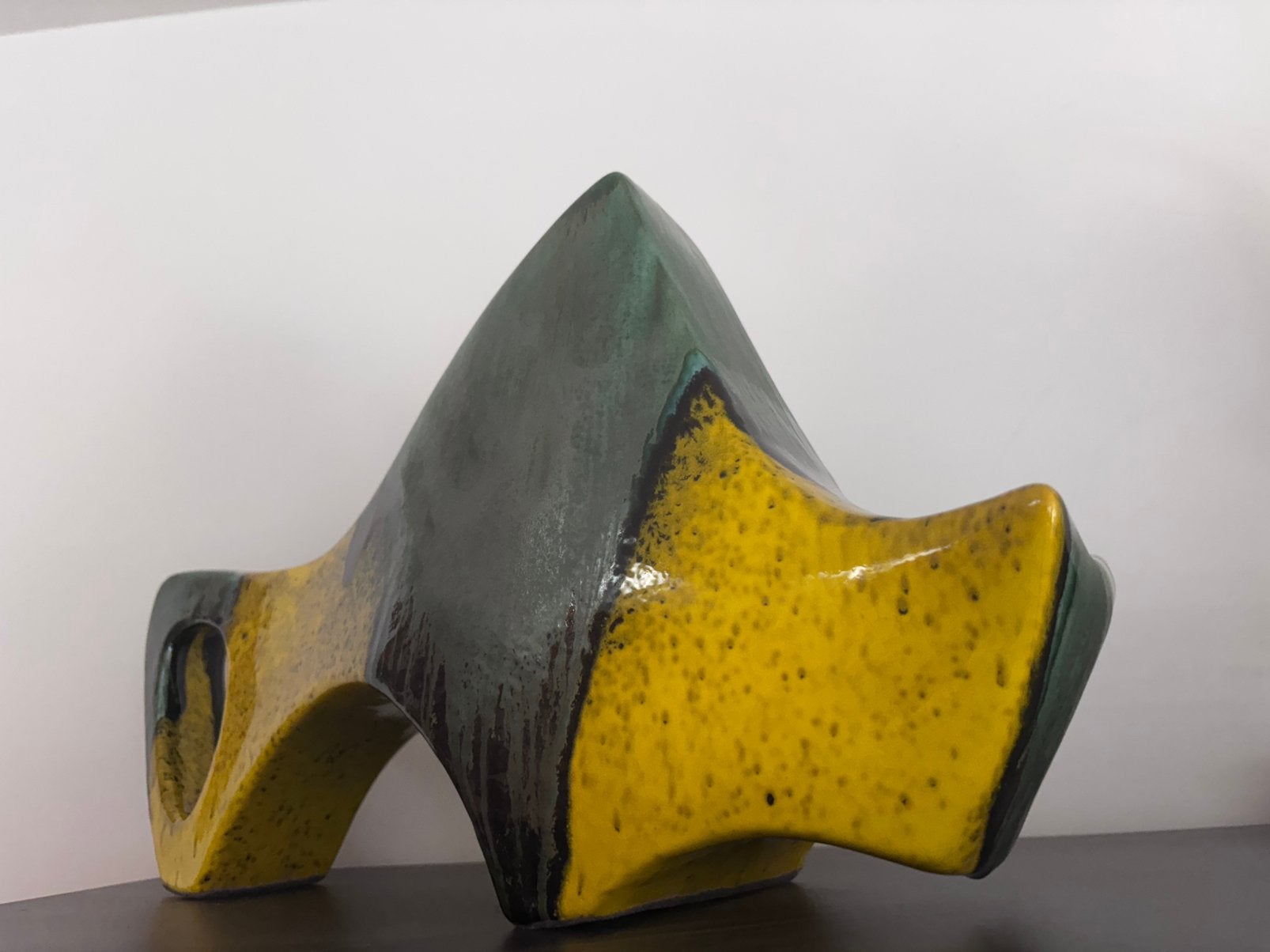 Monumentale sculpturale 'Ruscha Stier' Moderne 45 cm, Overige onderwerpen, Ophalen of Verzenden, Handgemaakt, 20 - 50 cm