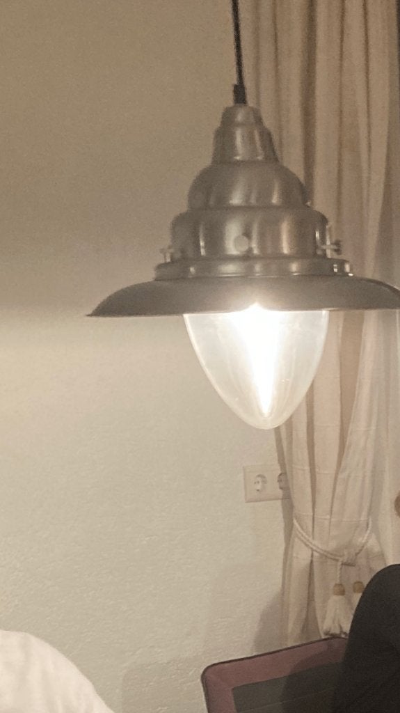 Hanglamp, Ophalen, Zo goed als nieuw, Glas, Industrieel