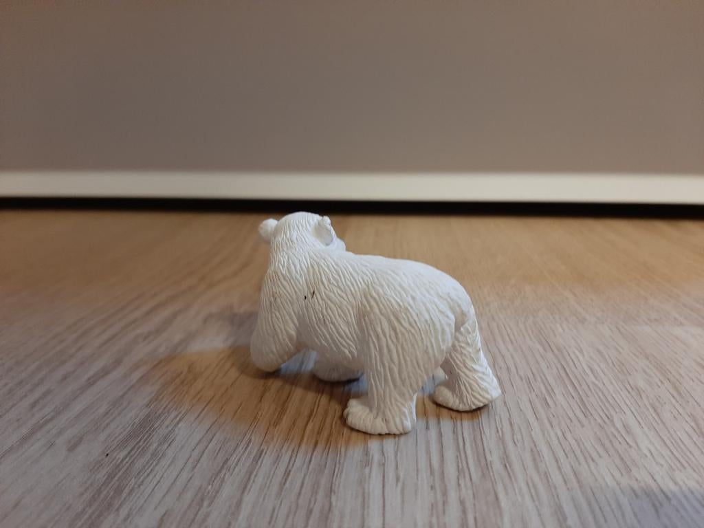 Schleich ijsbeer poppetje, Verzamelen, Dierenverzamelingen, Ophalen of Verzenden, Beeldje of Figuurtje