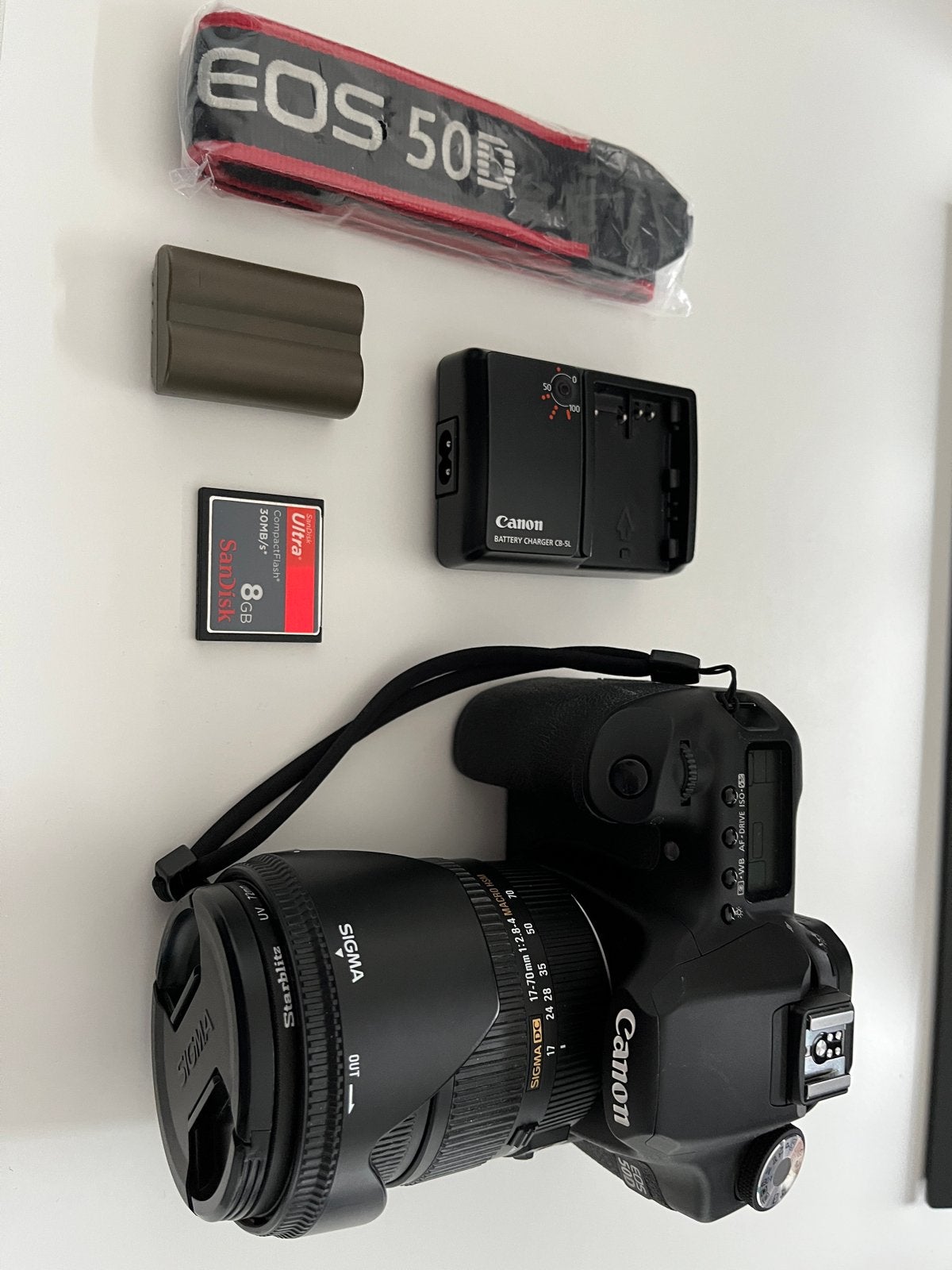 Complete Canon EOS 50D set met twee Sigma lenzen etc, Audio, Tv en Foto, Fotografie | Lenzen en Objectieven, Gebruikt, Sigma, Autofocus