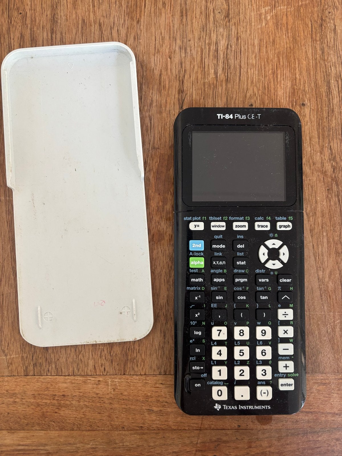 Grafische rekenmachine TI-84 Plus CE-T, Ophalen of Verzenden, Grafische rekenmachine, Gebruikt