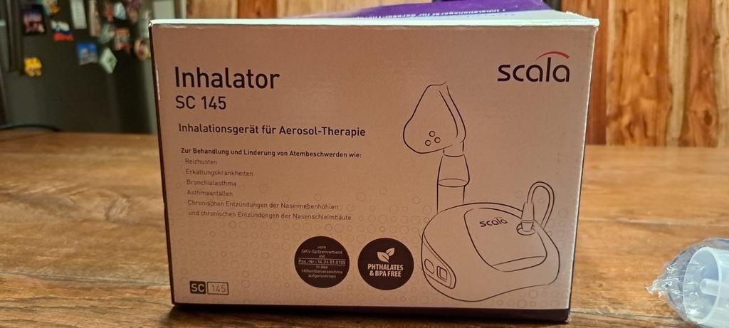 Scala inhalator sc145 Nieuw!, Diversen, Verpleegmiddelen, Ophalen, Nieuw