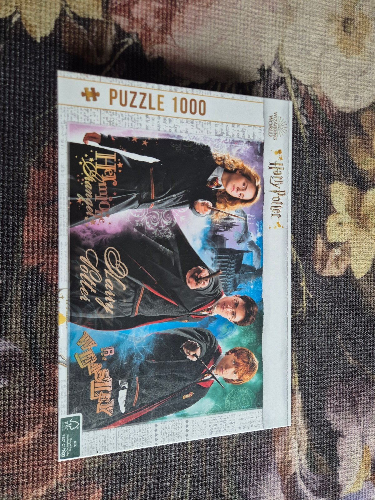 Harry Potter Legpuzzel 1000 stukjes - Zo goed als nieuw, Ophalen of Verzenden, 500 t/m 1500 stukjes, Zo goed als nieuw, Legpuzzel