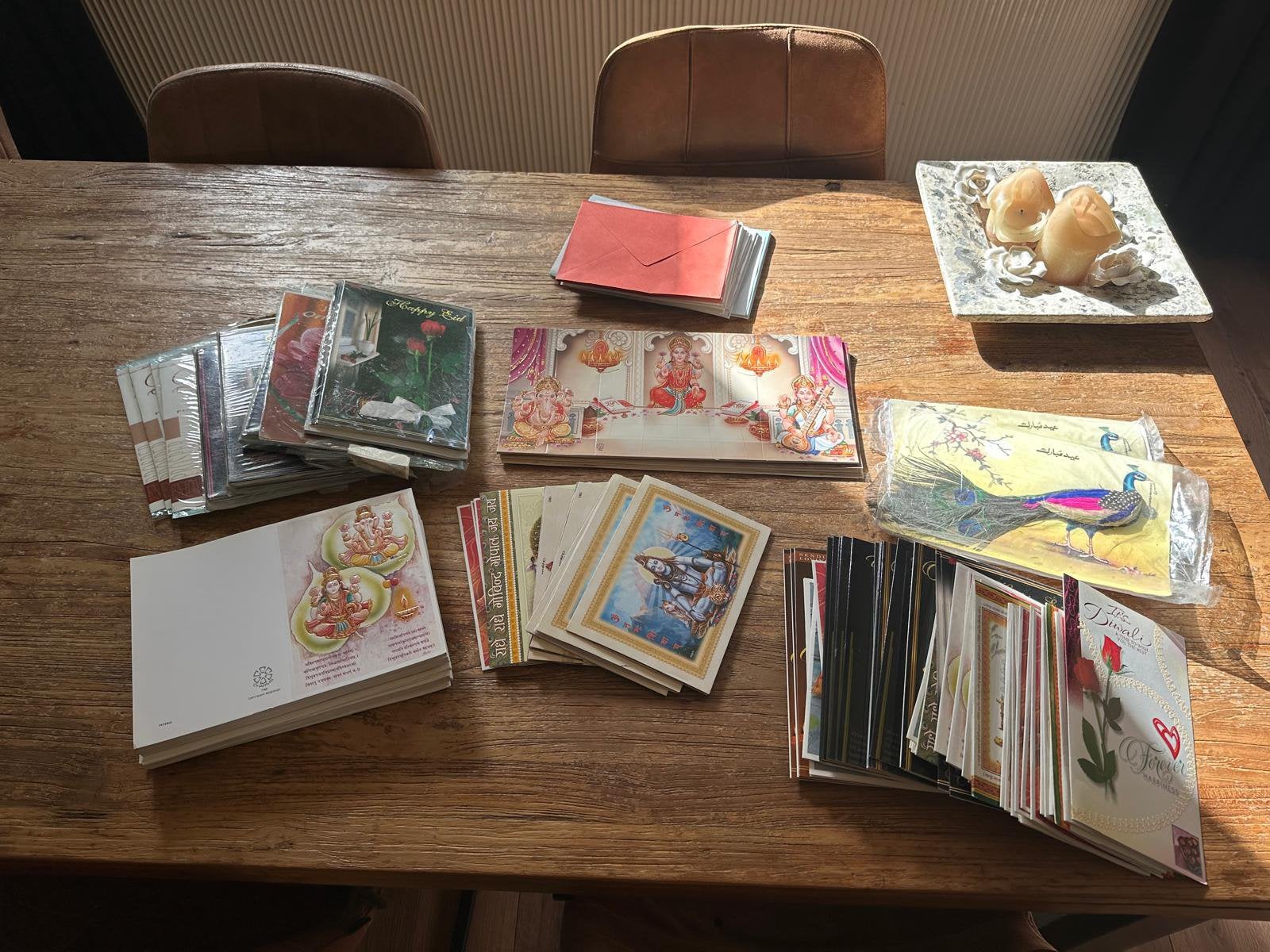 NIEUW grote partij wenskaarten - 290 stuks, Diversen, Ophalen of Verzenden, Nieuw
