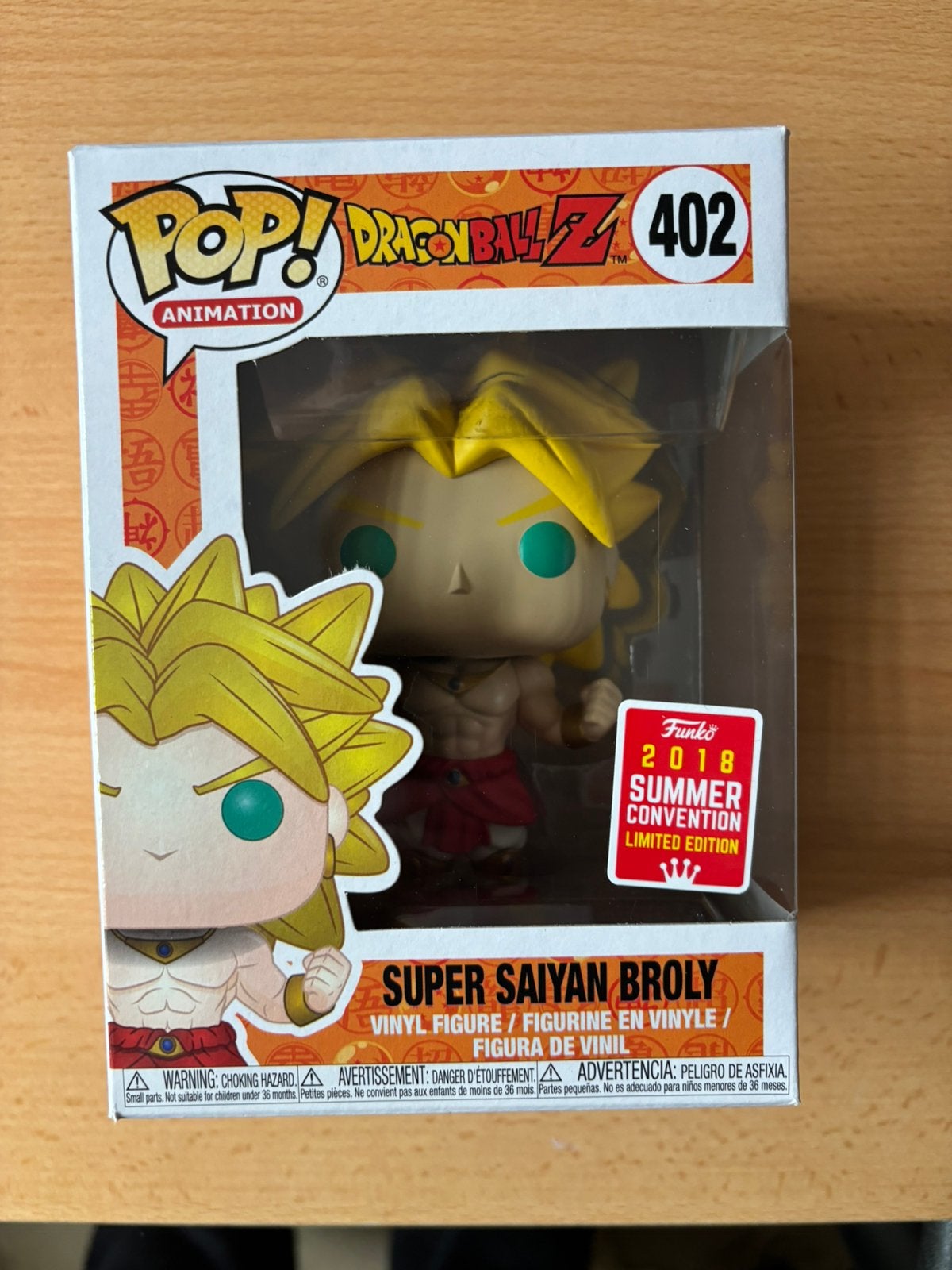 Funko Pop! Animation: Super Saiyan Broly #402, Ophalen of Verzenden, Nieuw