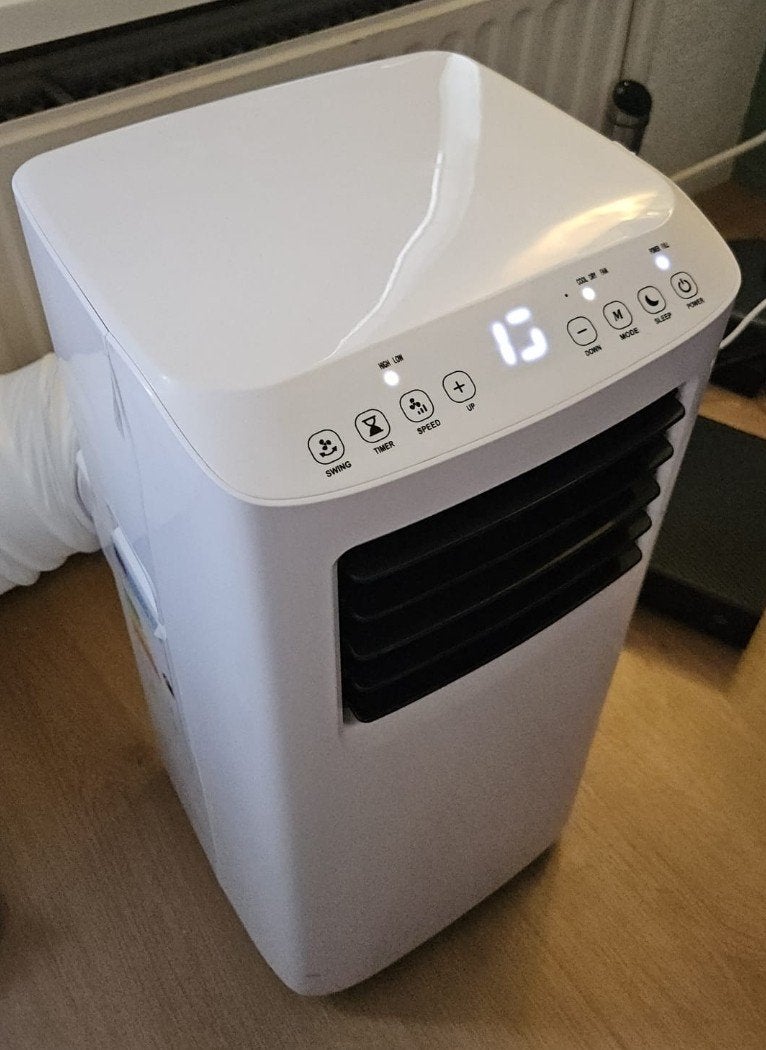 🌬️ ❄️❄️❄️ Mobiele airco, Ophalen, Minder dan 60 m³, 3 snelheden of meer, Zo goed als nieuw