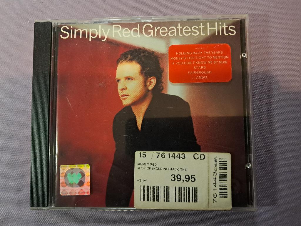 cd. simply red. greatest hits., Verzenden, Gebruikt