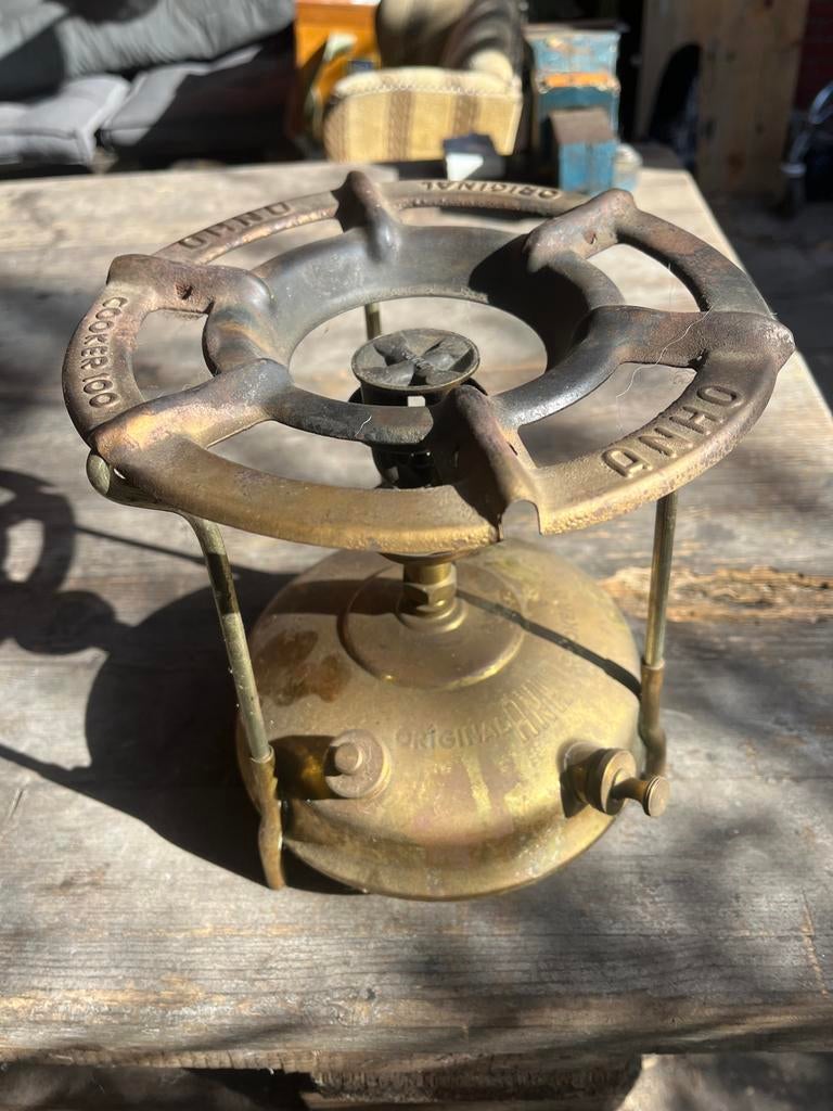 Oude brander "Original Cooker 100", Ophalen of Verzenden, Koper