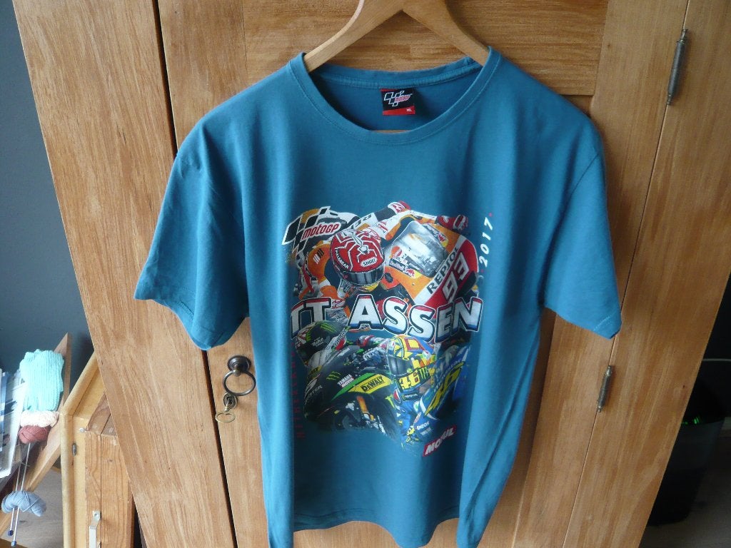 z.g.a.n. T shirt v/d TT Assen 2017, Ophalen of Verzenden, Zo goed als nieuw, AZ, Shirt
