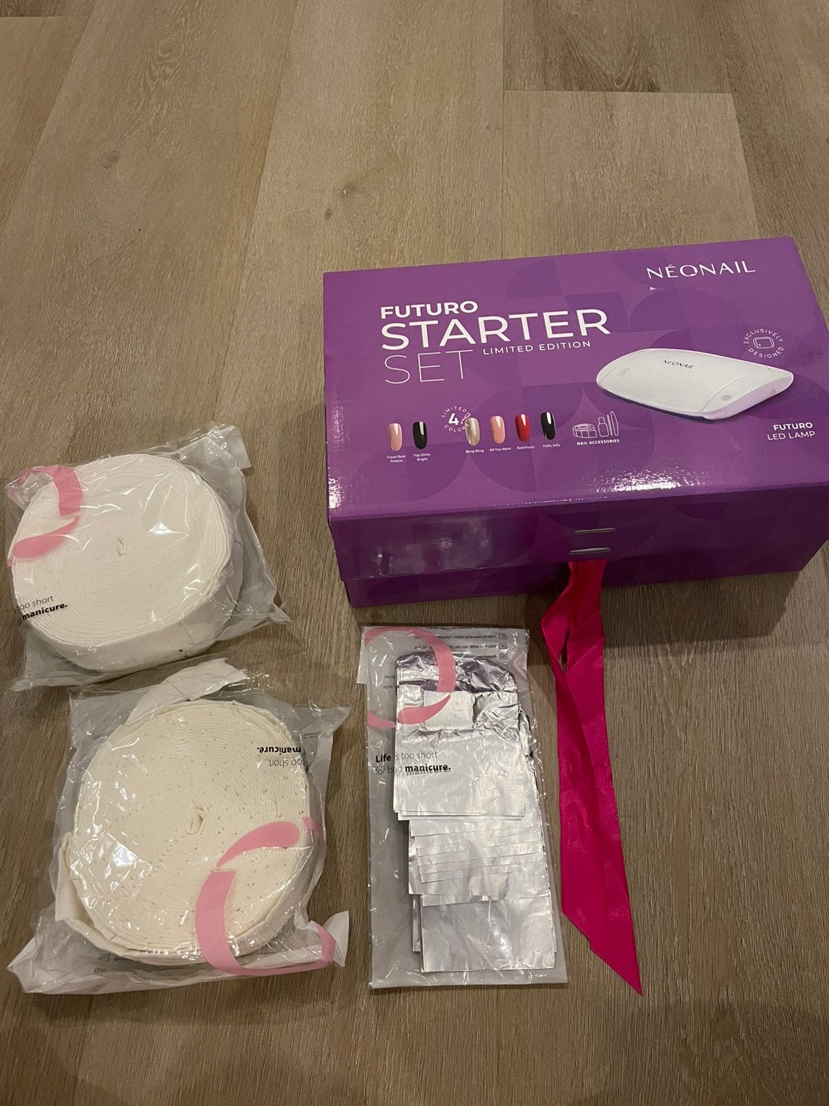 NEONAIL Futuro Starter Set Limited Edition, Complete Set, Ophalen of Verzenden, Zo goed als nieuw, Overige kleuren, Handen en Nagels