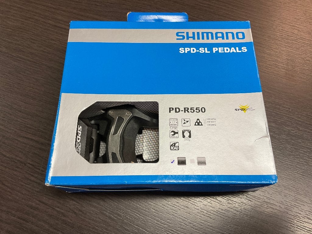 Shimano PD-R550, Crankstel of Pedalen, Info@shimano-benelux.nl, Shimano, Nieuw