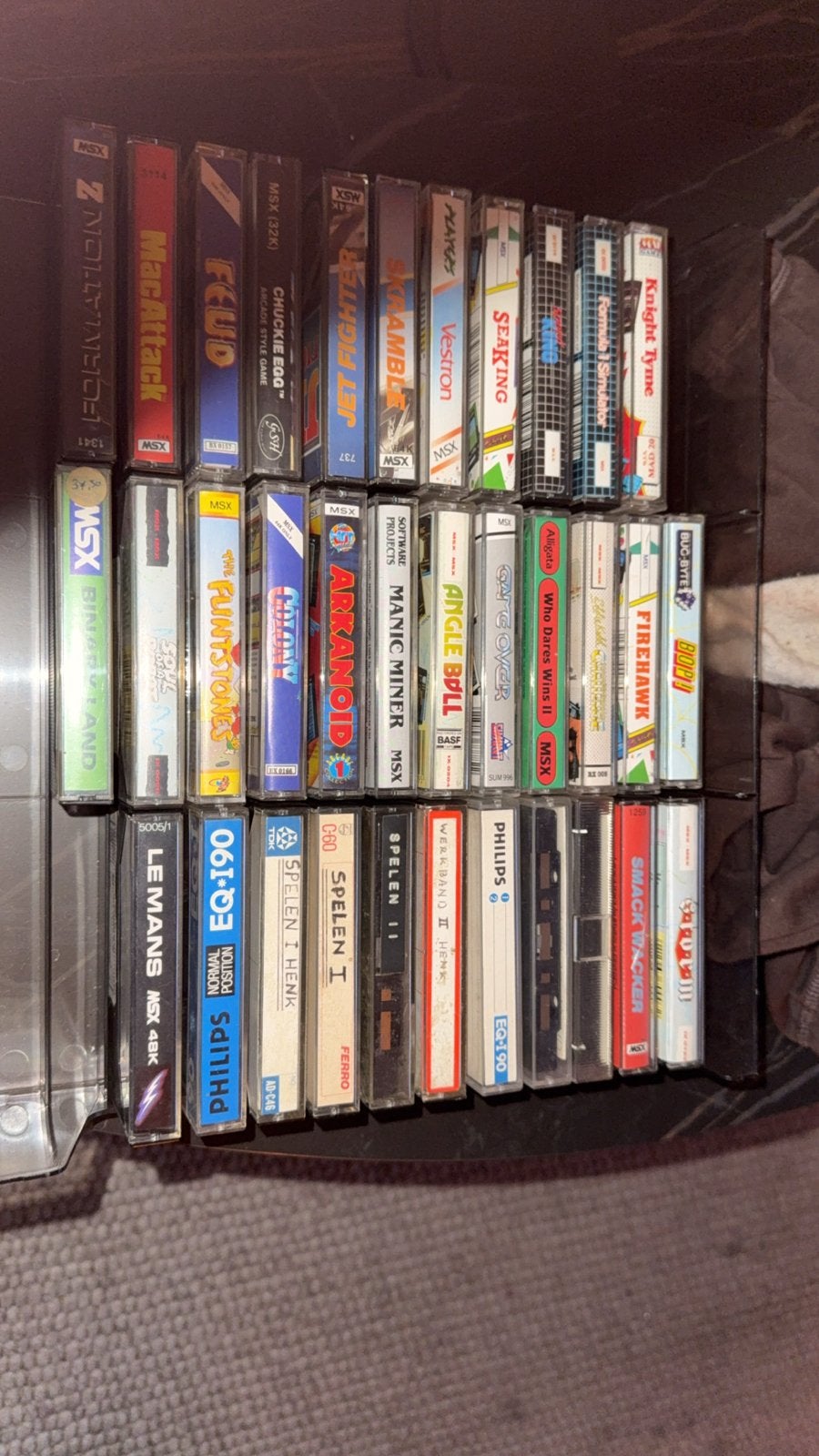 MSX Cassette Games - Diverse Titels (Gebruikt), Gebruikt, G, G, 1 speler