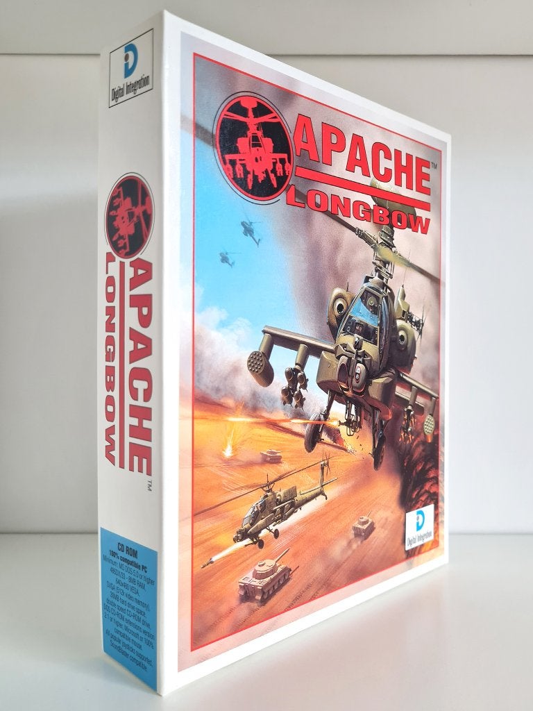Apache Longbow - PC Big Box, Spelcomputers en Games, Games | Pc, 1 speler, Ophalen of Verzenden, Zo goed als nieuw, Vanaf 12 jaar