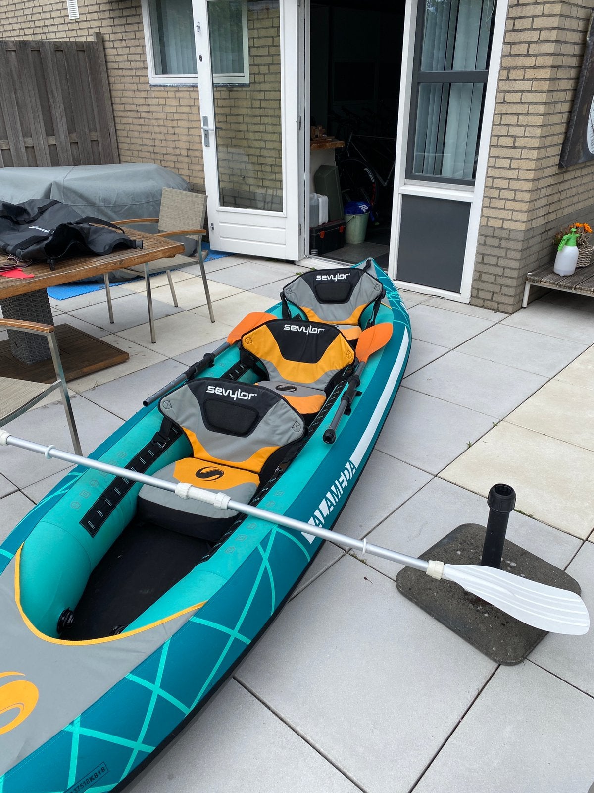 Sevylor Alameda drie persoons, Watersport en Boten, Kano's, Ophalen, Opblaasbaar, Drie personen of meer, Kajak