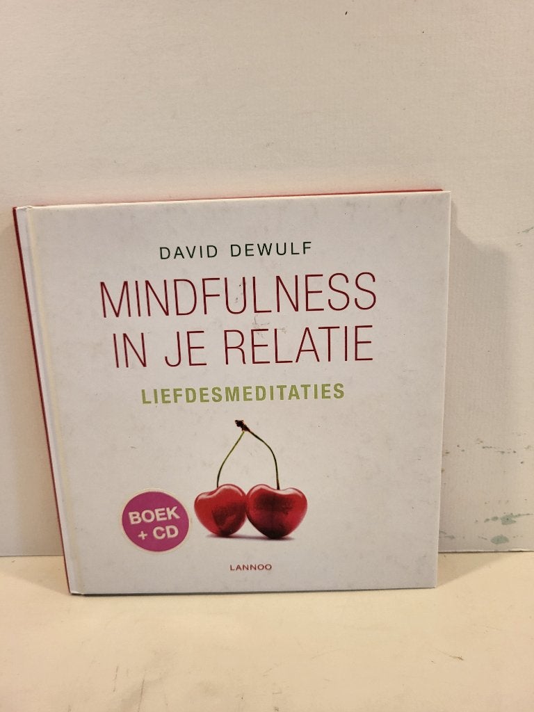 David Dewulf				Mindfulness in je relatie, incl CD, Ophalen of Verzenden, Zo goed als nieuw, Meditatie of Yoga, Instructieboek