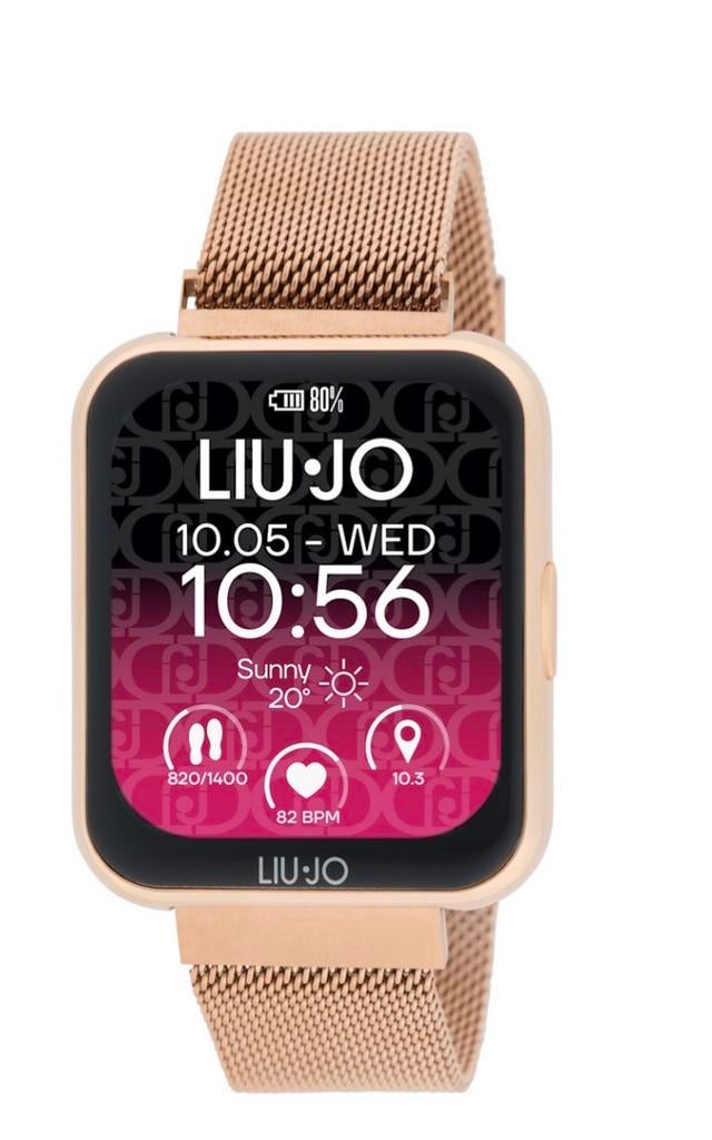Liu Jo Smartwatch Nieuw in Doos - Nooit Gedragen, Ophalen of Verzenden, Hartslag, Zo goed als nieuw, Roze
